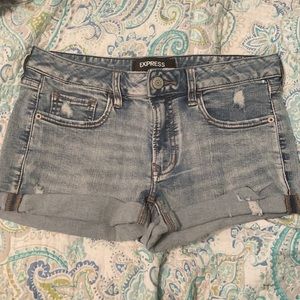 EXPRESS denim shorts